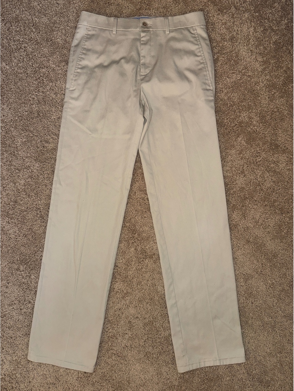 Haggar Premium No Iron Khaki Straight Fit Pants 30x32